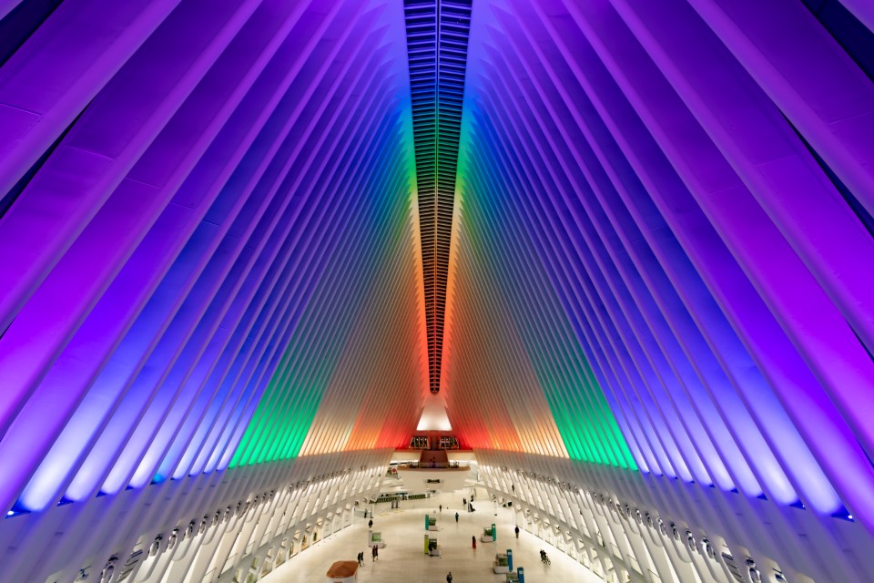 Westfield World Trade Center's Occulus celebrates Pride1